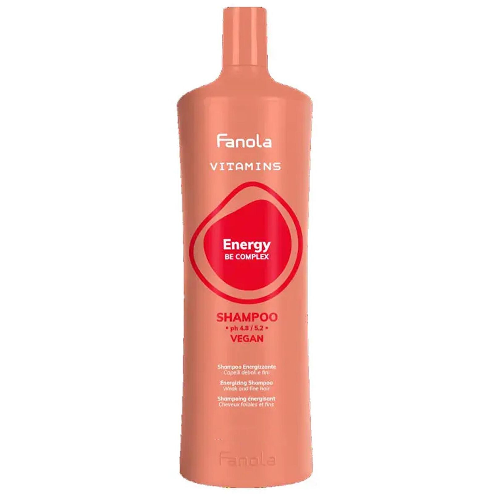 Fanola Vitamins Energy Shampoo Energizzante - 1000ml