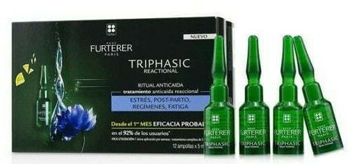 Rene Furterer Triphasic Reactional Fiale Anticaduta 12 Flaconi da 5 ml