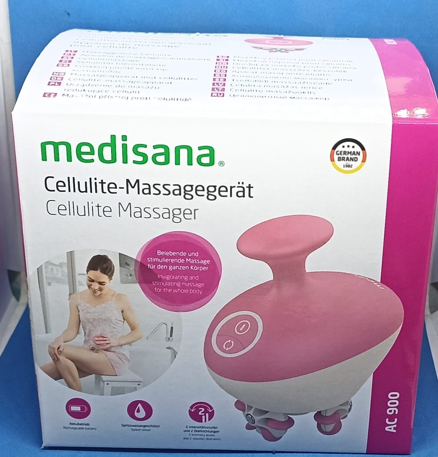 Medisana Massaggiatore Anticellulite  Rosa e Bianco
