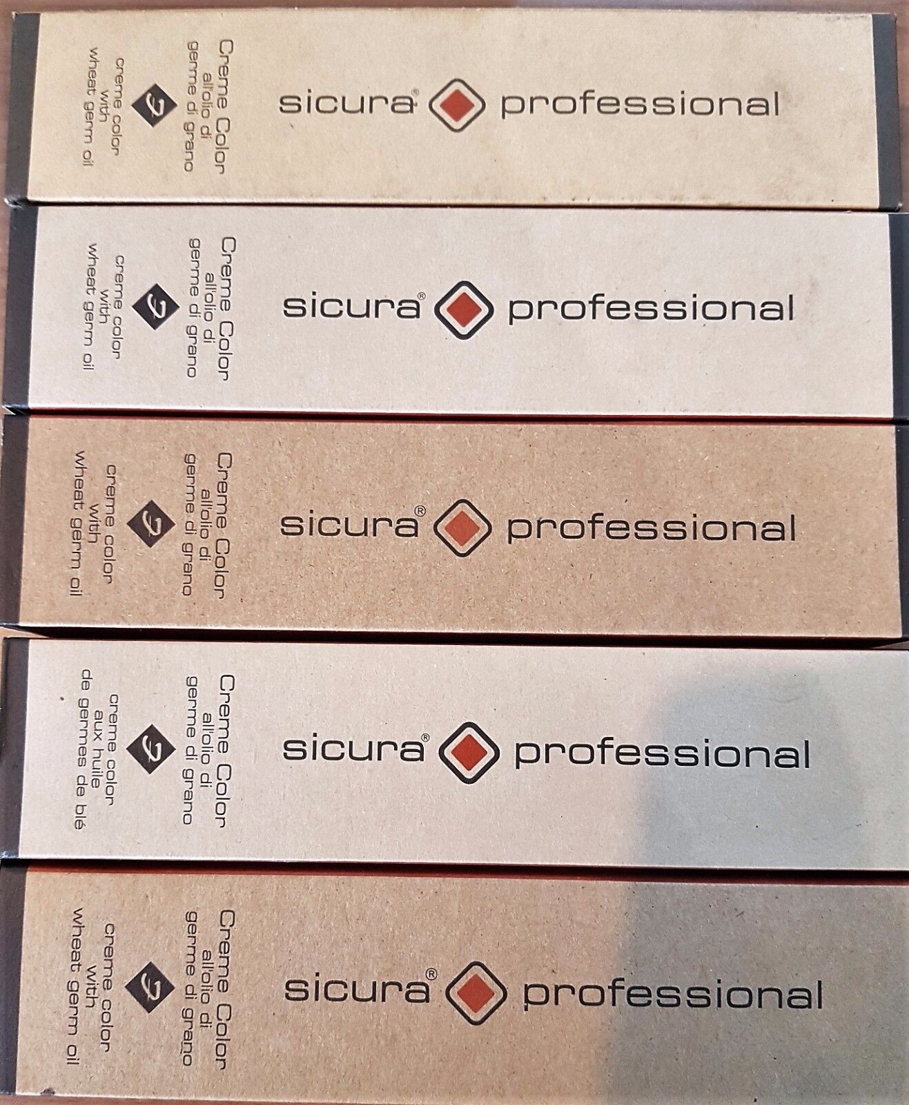 1PZ TINTA 7.43 biondo rame dorato FAIPA SICURA PROFESSIONAL 120ml
