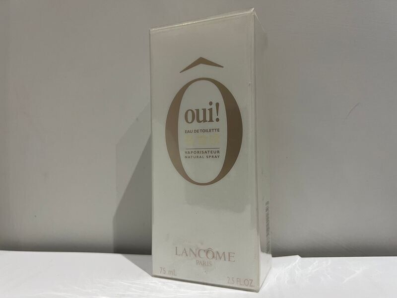 LANCOME OUI! EAU DE TOILETTE 75ML SPRAY RARE VINTAGE DISCONTINUED 2007