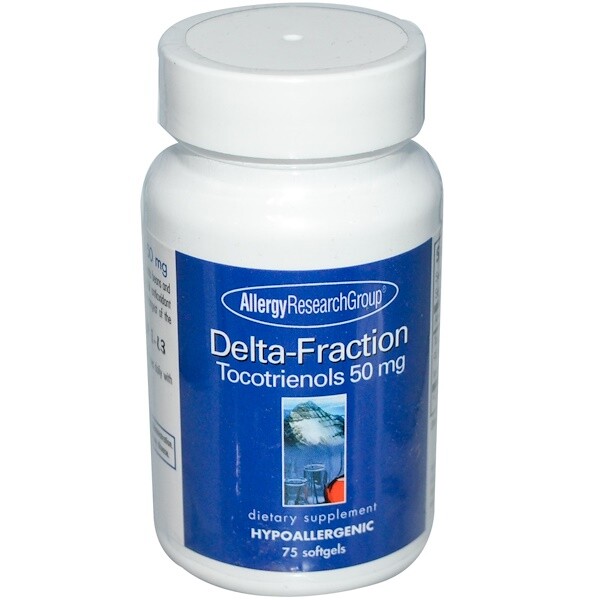 Delta-Fraction Tocotrienols 50 mg 75 Softgels - Allergy Research Group € 979,00