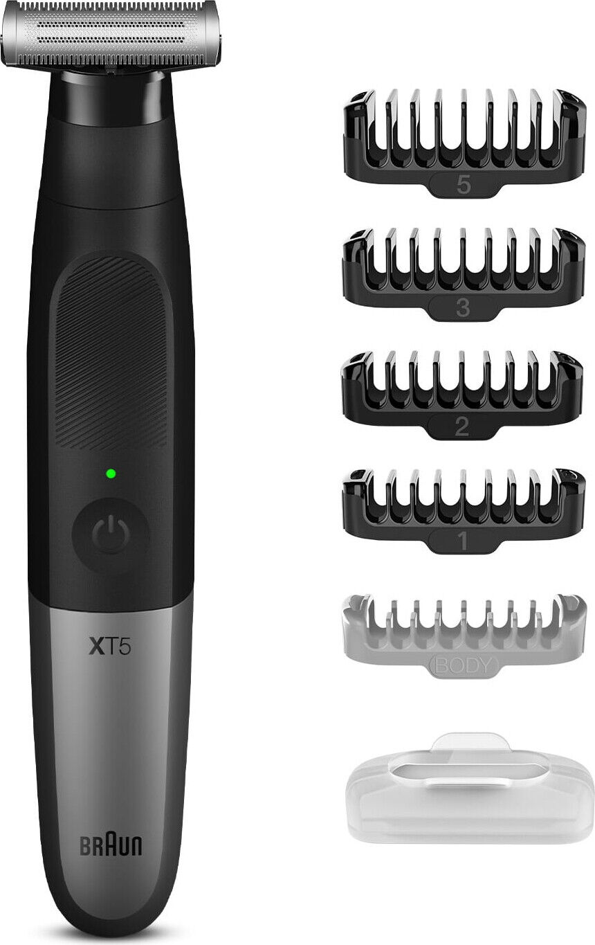 Braun Rasoio elettrico con Trimmer Ricaricabile + Accessori Nero Braun XT5100