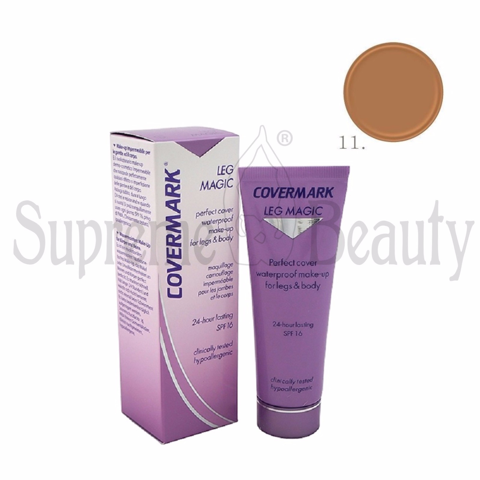 COVERMARK LEG MAGIC CAMOUFLAGE INESTETISMI PER GAMBE E CORPO COLORE 11 50 ML