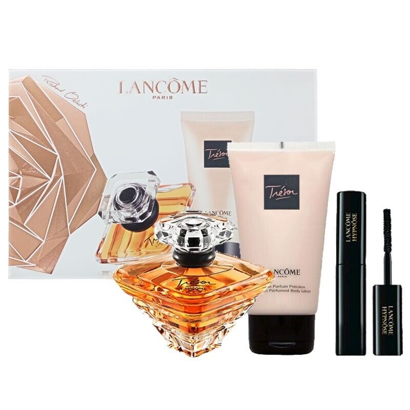 Cofanetto donna LANCOME TRÉSOR edp 30ml + body lotion 50ml + mascara Hypnôse 2ml