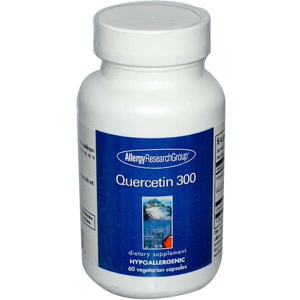 Quercetin 300 60 Veggie Caps - Allergy Research Group € 642,71 /  kg