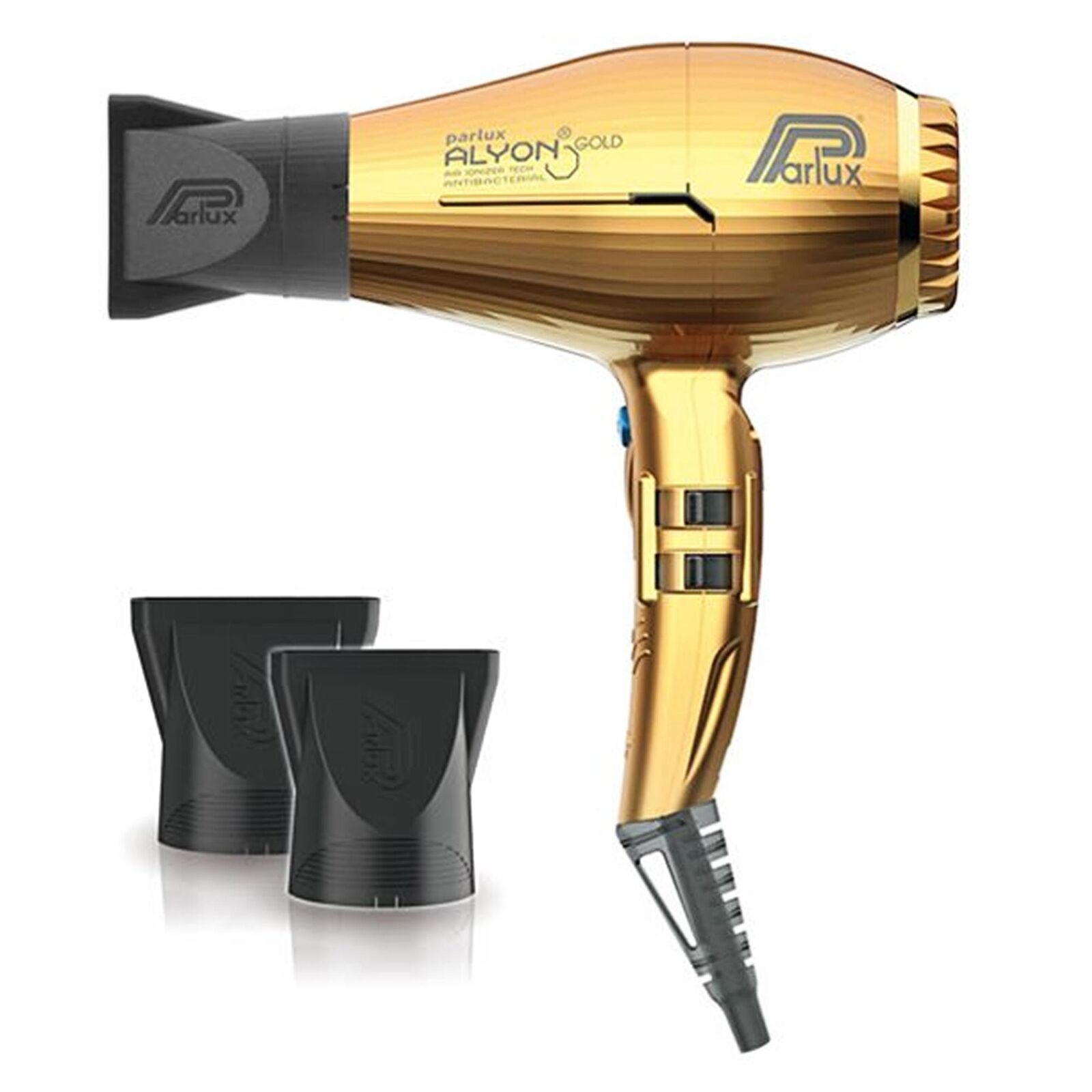 ASCIUGACAPELLI PARLUX ALYON AIR IONIZER TECH LUXURY GOLD 2 BECCUCCI 2250WATT