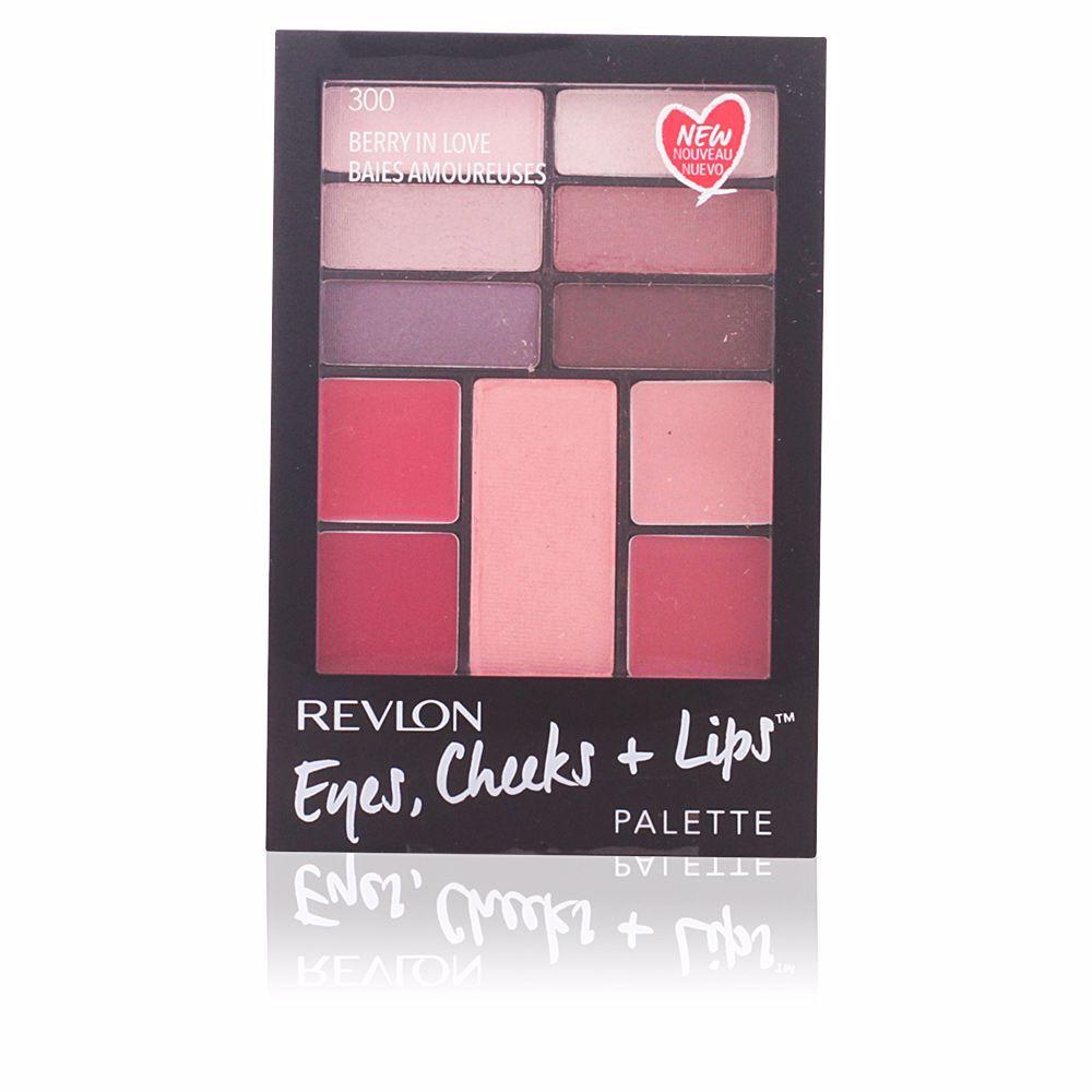 REVLON PALETTE Eyes, Cheeks + Lips #300-berry In Love 1 U