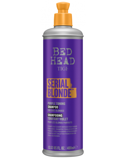 Tigi Bed Head Serial Blonde Purple Toning Shampoo 400 ml