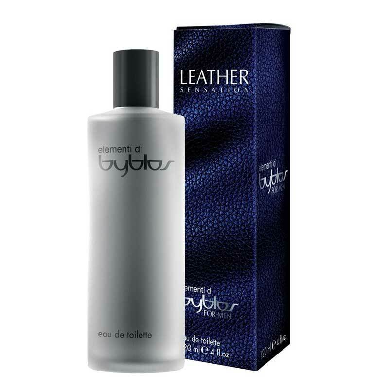 ELEMENTI DI BYBLOS Eau de Toil. LEATHER SENSATION EDT 120ML PROFUMO UOMO