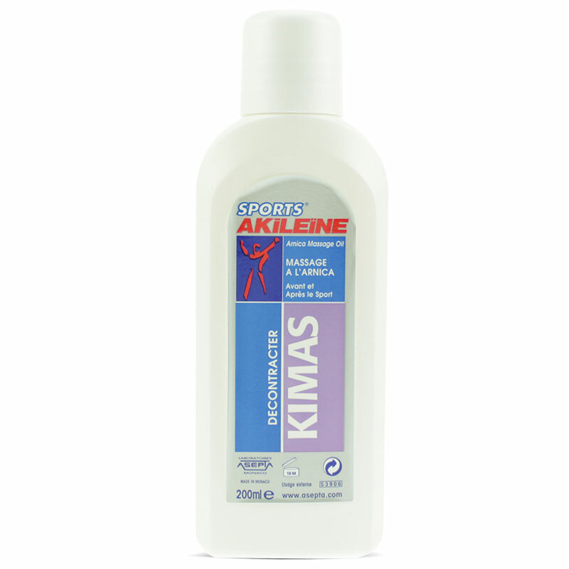 Akileine Kimas massaggio sportivo olio arnica 200ml