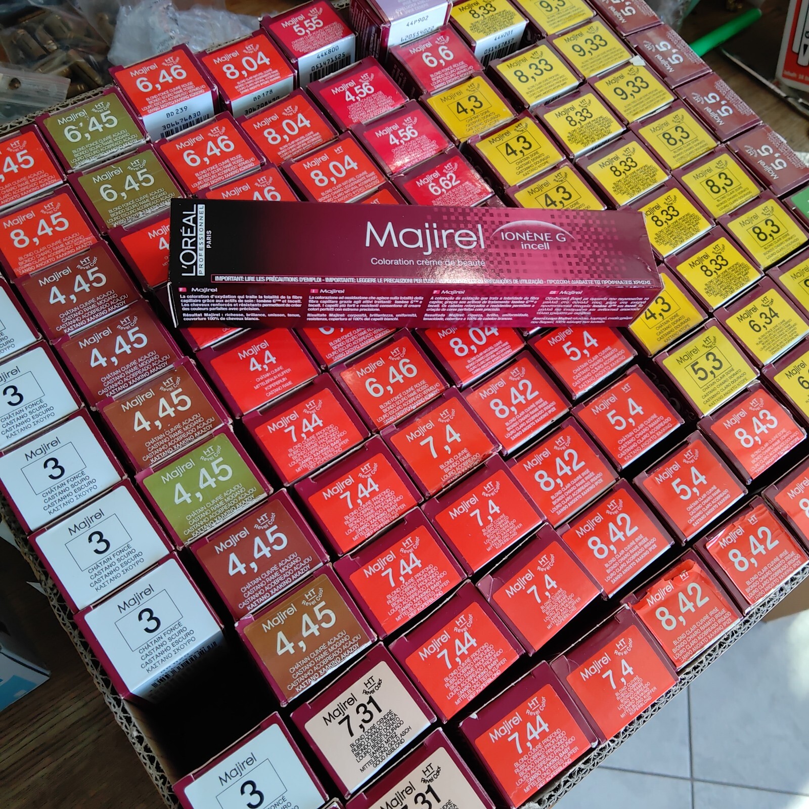 1 PZ Majirel L'Oreal Colore 8,31 biondo chiaro beige dorato cenere 50 ml