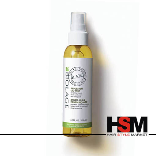 Olio Capelli Fini Crespi Ribelli Naturale | Biolage RAW Replenish Oil Mist 125ml