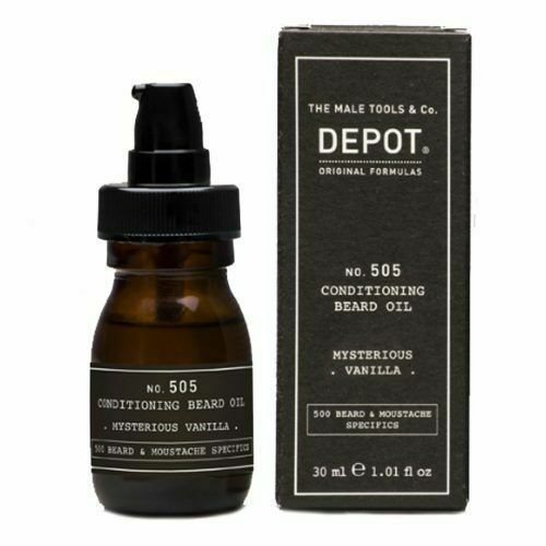 Depot No.505 Conditioning Beard Oil MYSTERIOUS VANILLA 30ml olio barba vaniglia