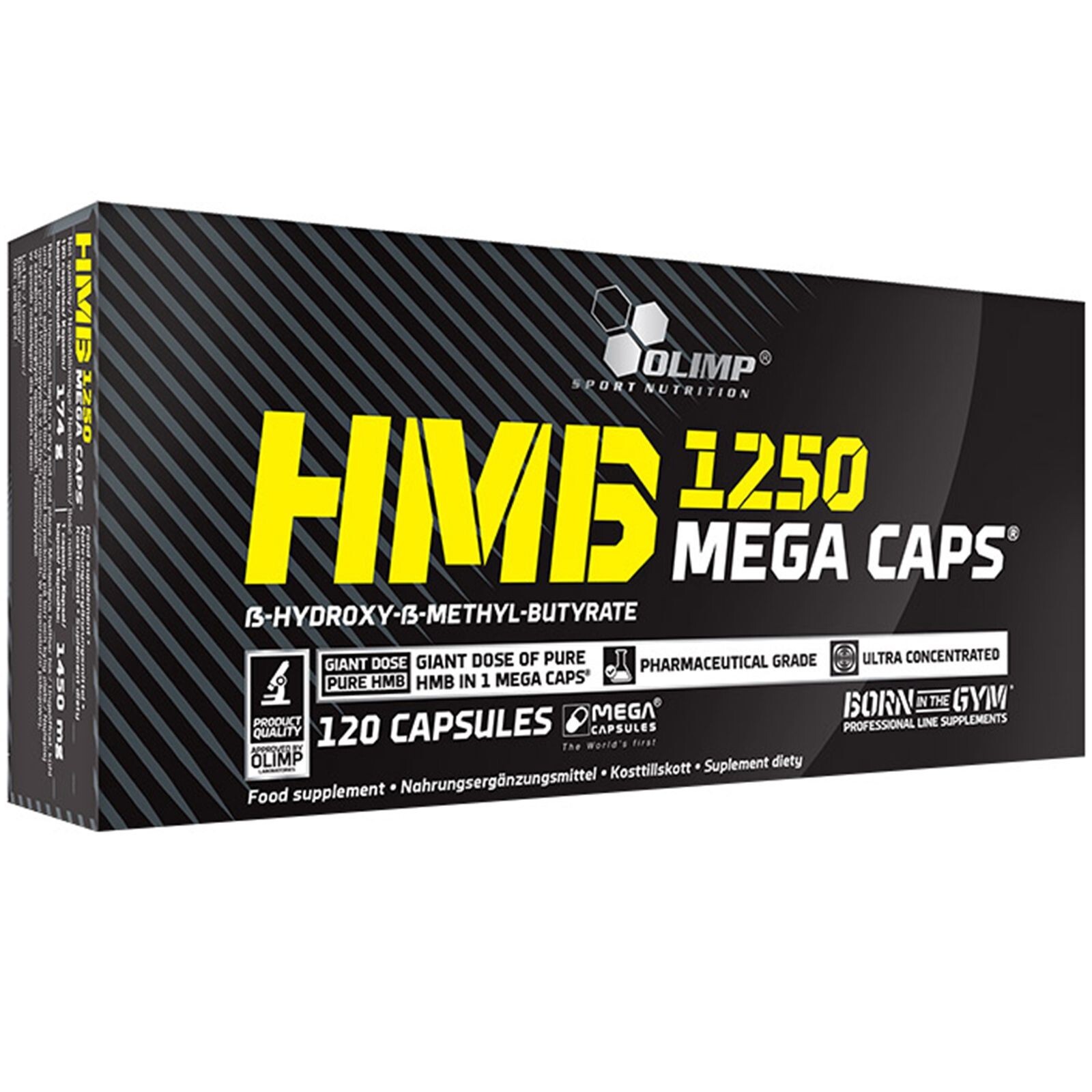OLIMP HMB MEGA CAPS 1250mg ( 120 caps )
