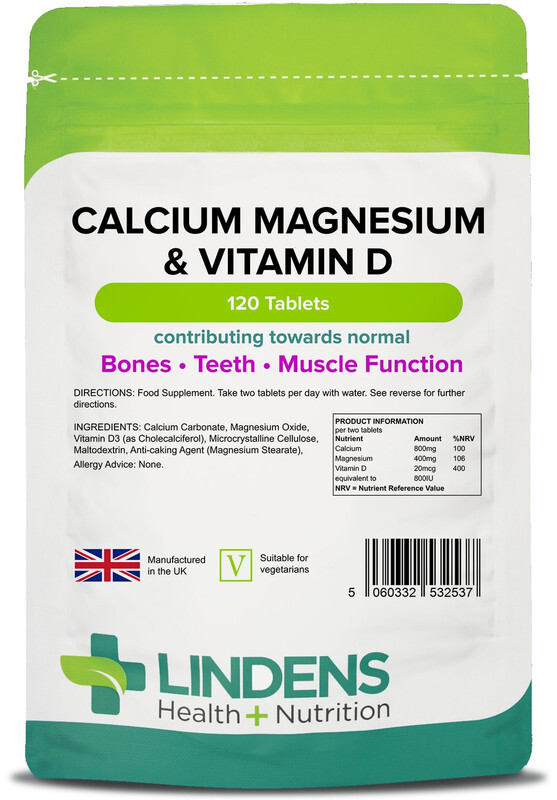 Calcio Magnesio e vitamina D 3-PACCO 360 Compresse integratore di qualità