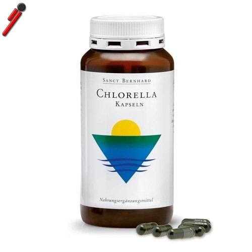 Sanct Bernhard, Chlorella, 180 cps. Alga Clorella