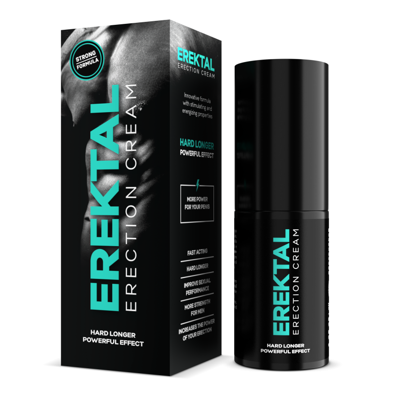 CREMA PER EREZIONE PENE XXL UOMO TONIFICANTE STIMOLANTE  EREKTAL 30 ML