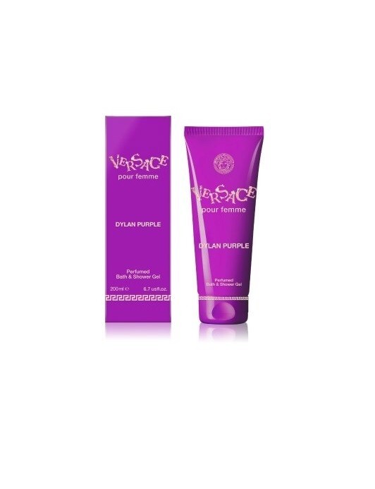 VERSACE POUR FEMME DYLAN PURPLE PERFUMED BATH & SHOWER GEL - 200 ml