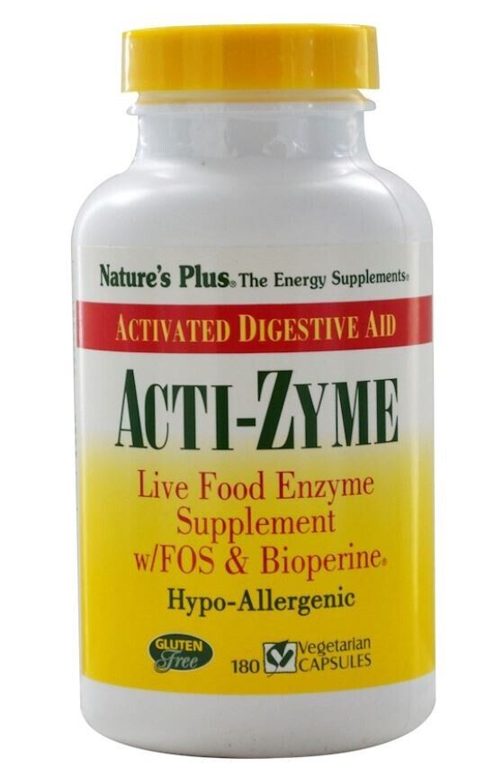 Acti-Zyme (180 Vegetarian Capsules) - Nature's Plus € 515,00 /  kg