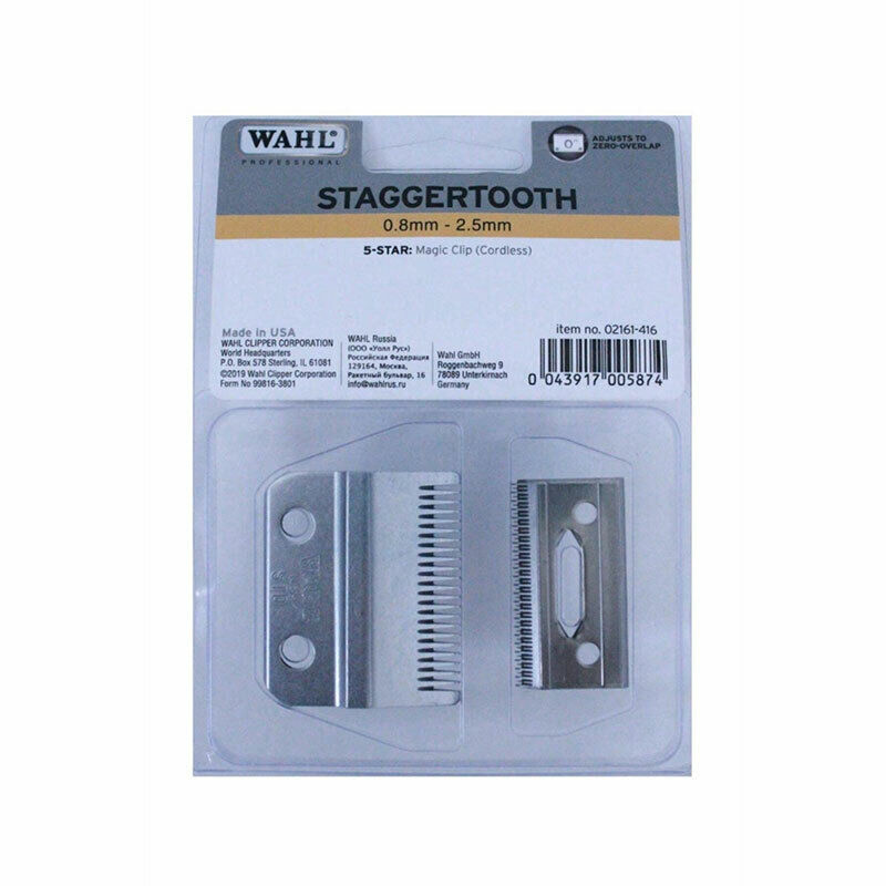 Wahl Testina per Cordless Magic Clip Staggertooth 0.8mm - 2.5mm