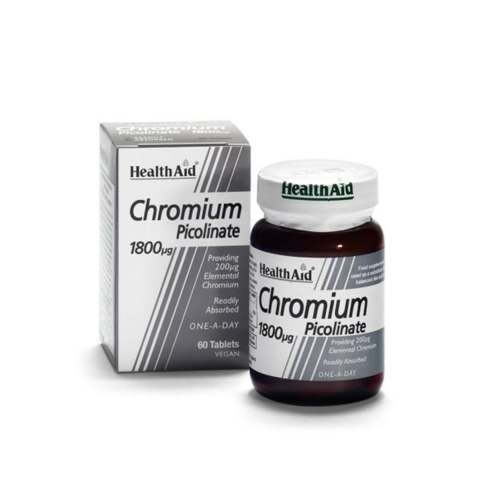 CHROMIUM PICOLINATE 60 COMPRESSE - A BASE DI CROMO PICOLINATO