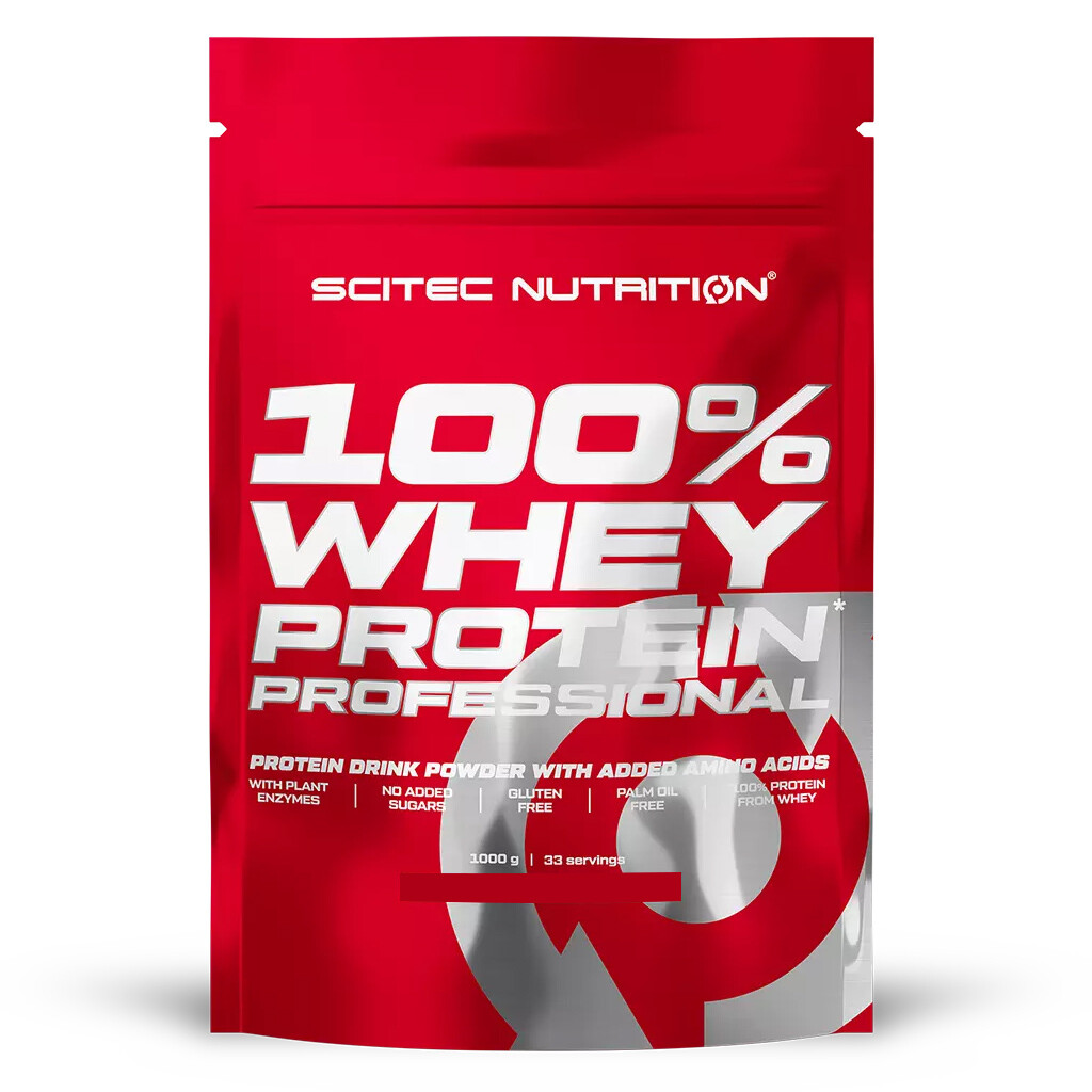 SCITEC 100% WHEY PROFESSIONAL BUSTA 1 KG Fragola
