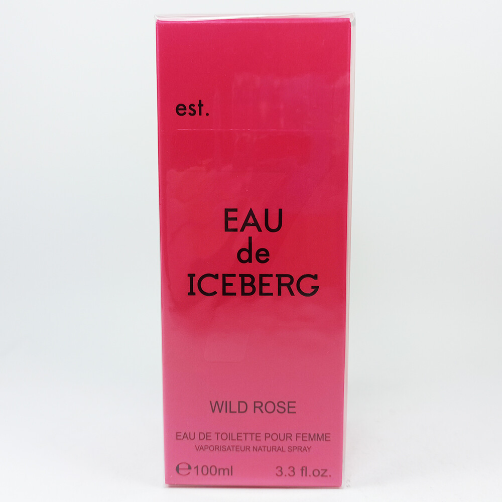 Eau De Iceberg Wild Rose Eau De Toilette Pour Femme 100 Ml Profumo Donna 1021