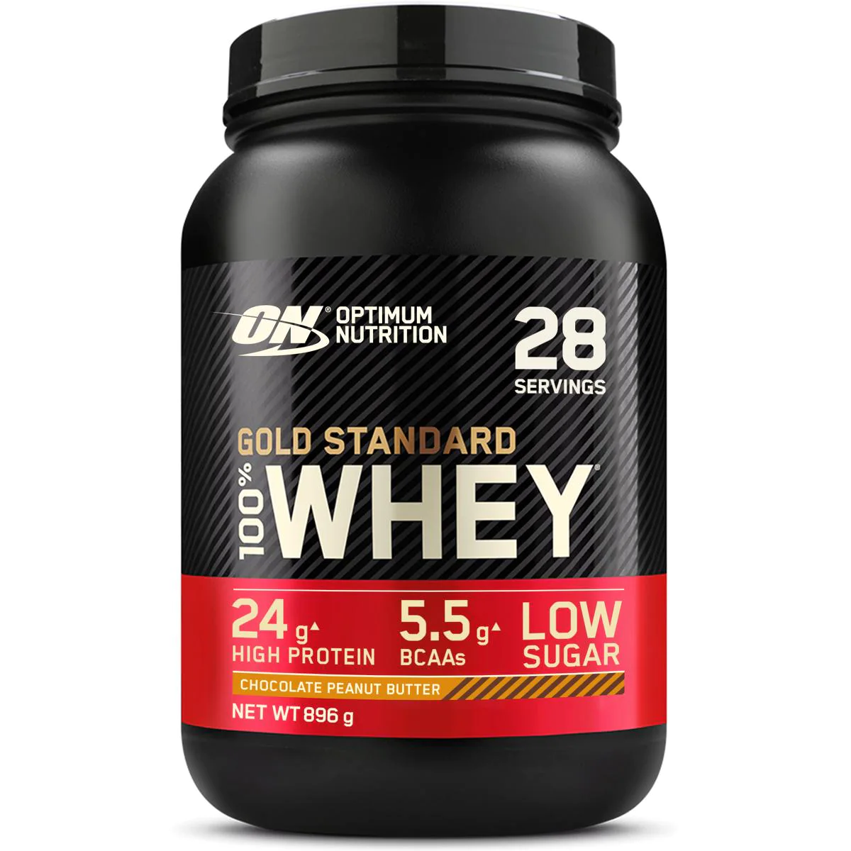 Optimum Nutrition Gold Standard 100% Whey Protein arachidi al cioccolato 896g