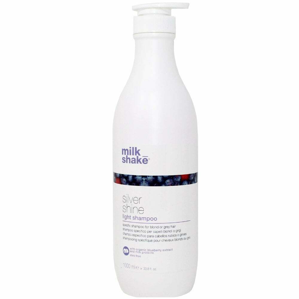 milk_shake Silver Shine Shampoo Light 1000ml shampoo antigiallo capelli biondi e