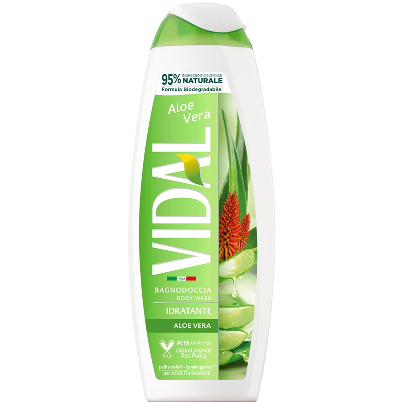 Vidal Bagnodoccia Idratante con Aloe Vera - 500ml
