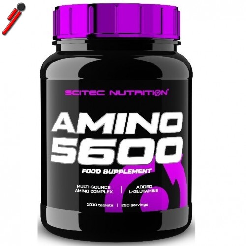 Scitec Nutrition, Amino 5600, 1000 cpr. Aminoacidi da proteine siero di latte