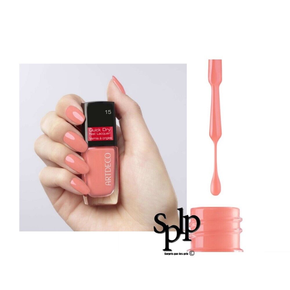 ARTDECO Quick Dry Nail Lacca Smalto per Unghie 15 Corallo Charm