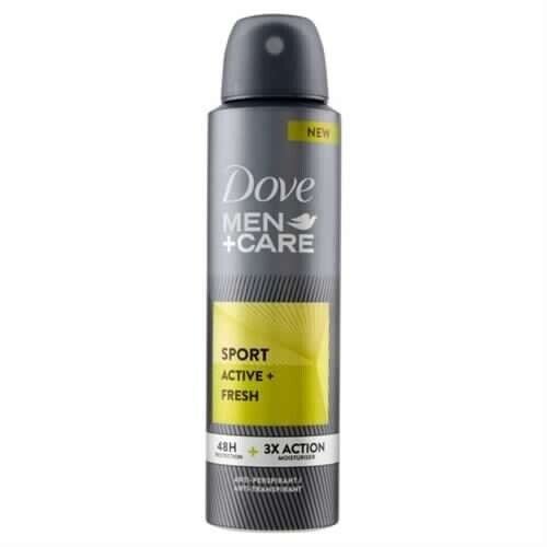 DOVE DEO SPRAY MEN SPORT ACTIVE NEW 150ML
