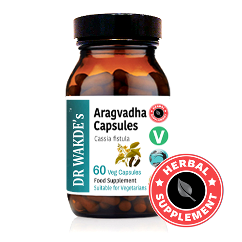 Capsule di Aragwadha (Cassia fistula) della DR WAKDE | 60 capsule vegetali | ...