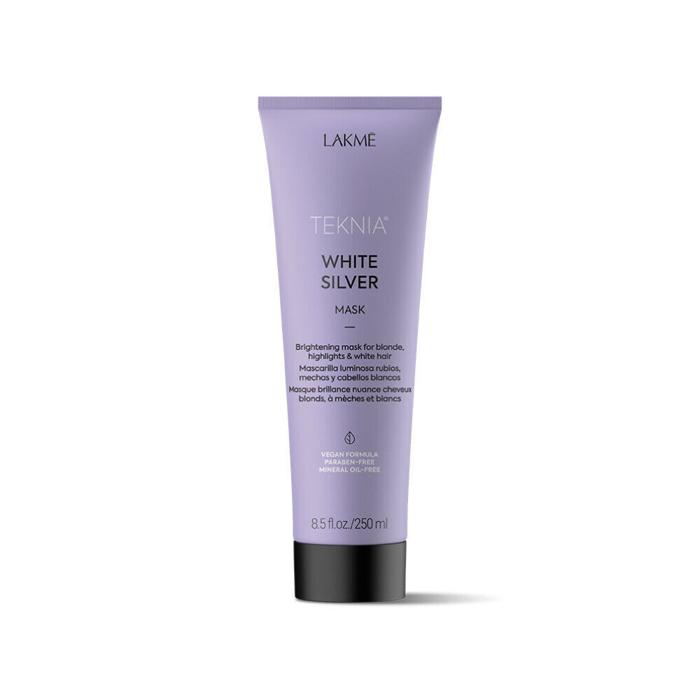 Lakme Teknia White Silver Maschera formula vegana 250 ml