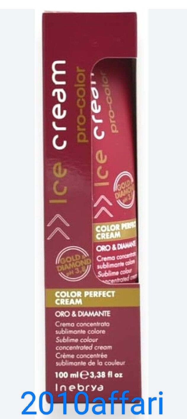 Inebrya Ice Cream Pro Color Perfect Cream Oro & Diamante Crema 200 ml