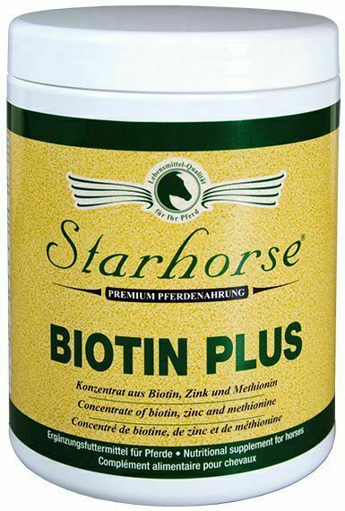 Starhorse Biotin Plus 550 g lattina alimentazione per cavalli