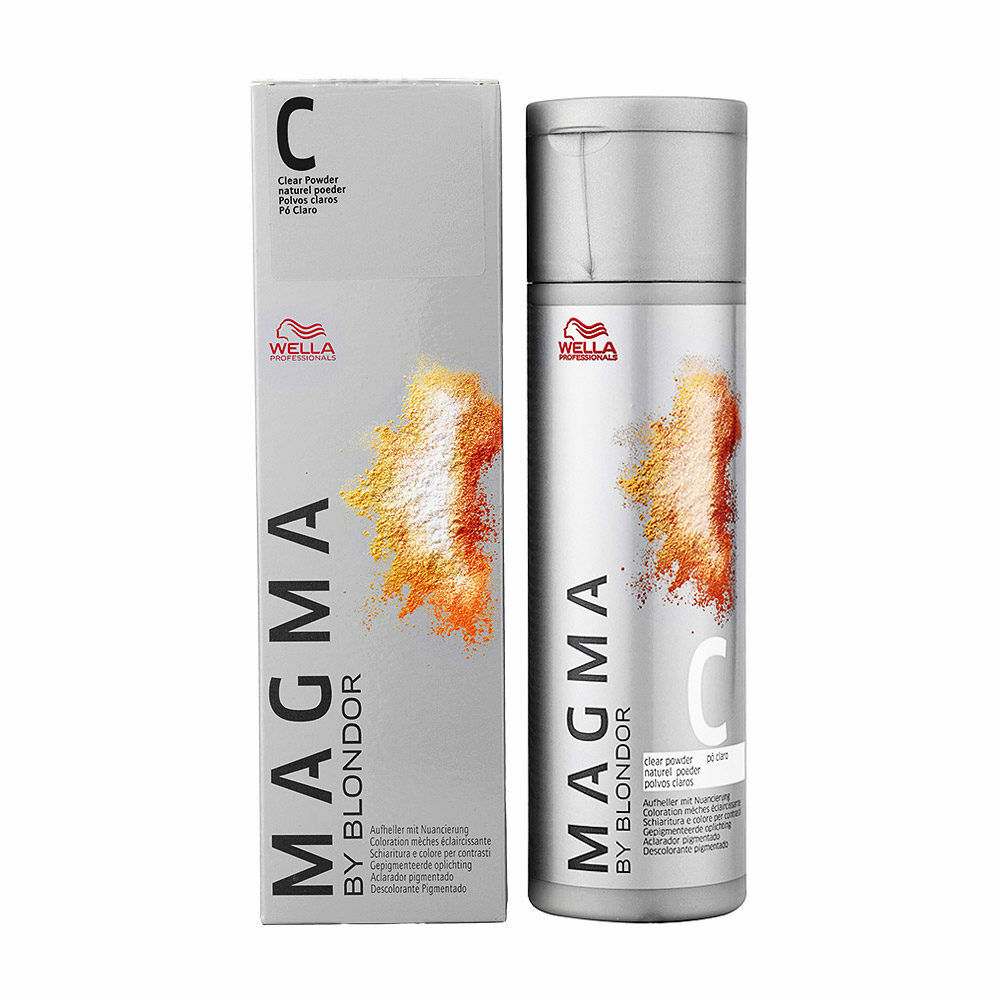 Wella Magma C Clear Powder neutro 120gr - Alleggerisce Tonalità