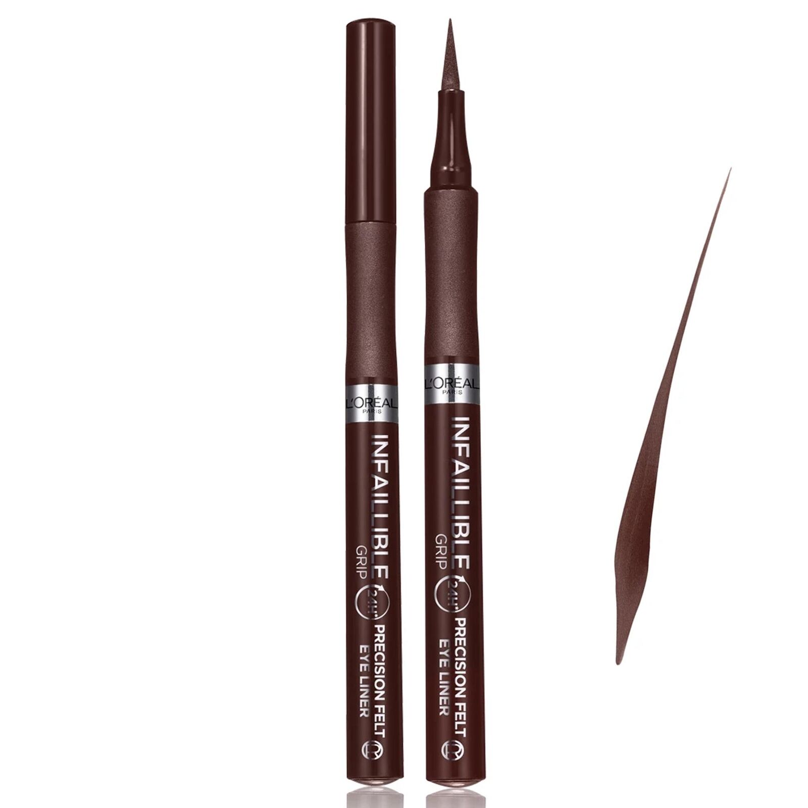 LOREAL PARIS INFAILLIBLE GRIP PRECISION FELT EYELINER 02 BROWN