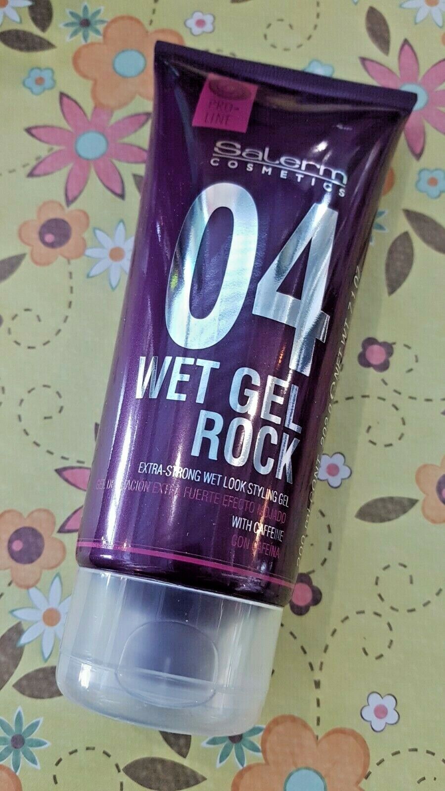 SALERM PRO LINE WET GEL ROCK EXTRA STRONG4 GEL CAFFEINE 200ML PROFESSIONALE