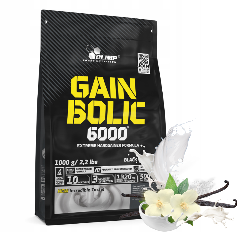 Olimp Gain Bolic 6000 vaniglia, 1000 g