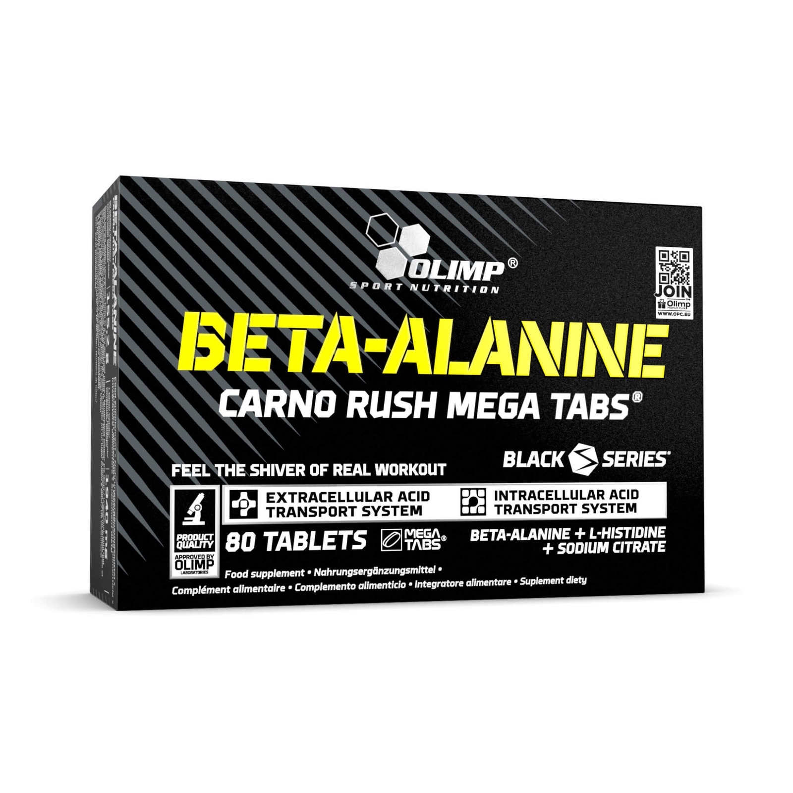 Olimp Beta-Alanina Carno Rush Mega Tabs, 80 compresse