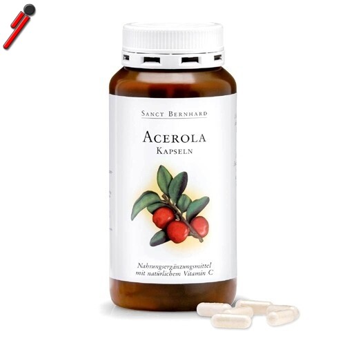 Sanct Bernhard, Acerola, 300 Cps. Vitamina C