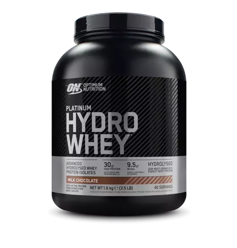 Optimum Nutrition Platinum Hydrowhey proteine isolate al cioccolato al latte, 16