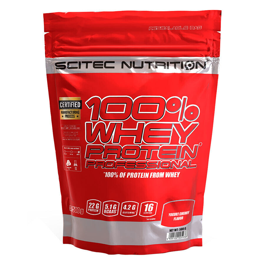 SCITEC 100% WHEY PROTEIN PROFESSIONAL 500g, cioccolato crema biscotto