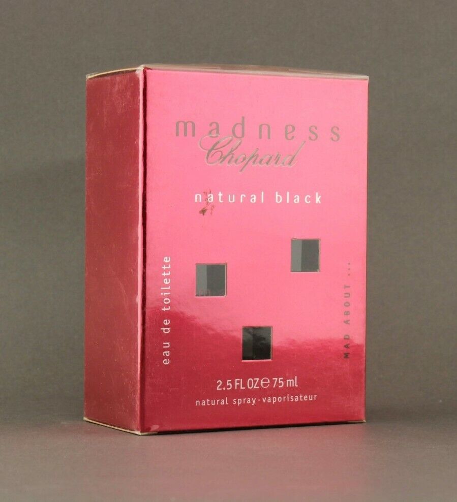 Profumo MADNESS CHOPARD " Natural Black " eau de toilette 75 ml vaporisateur
