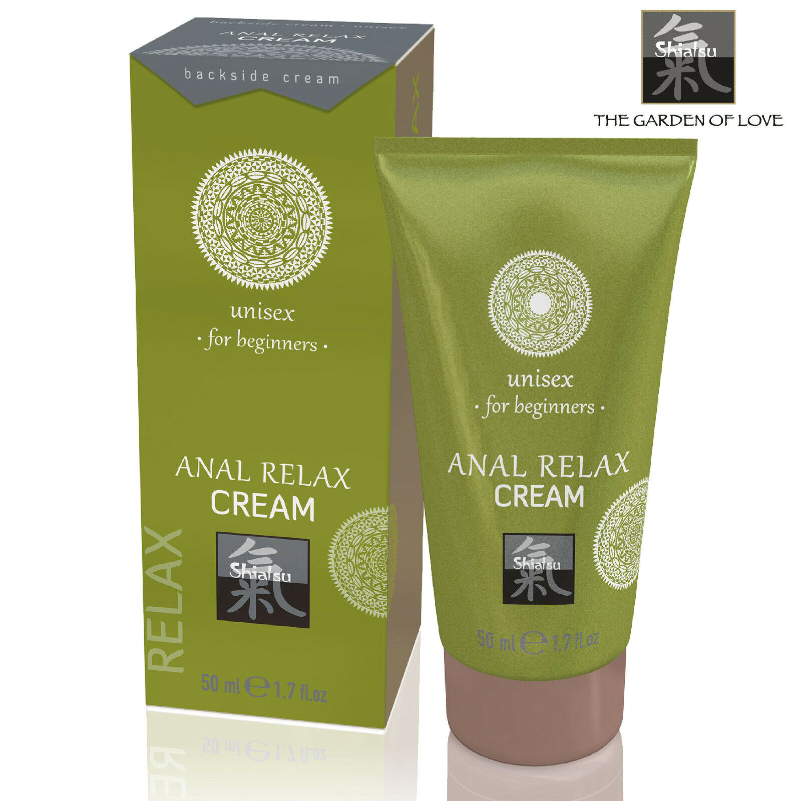 Shiatsu Relax Anal Cream Beginners Experienced 50ml Crema Unisex Rilassa Ano Ass