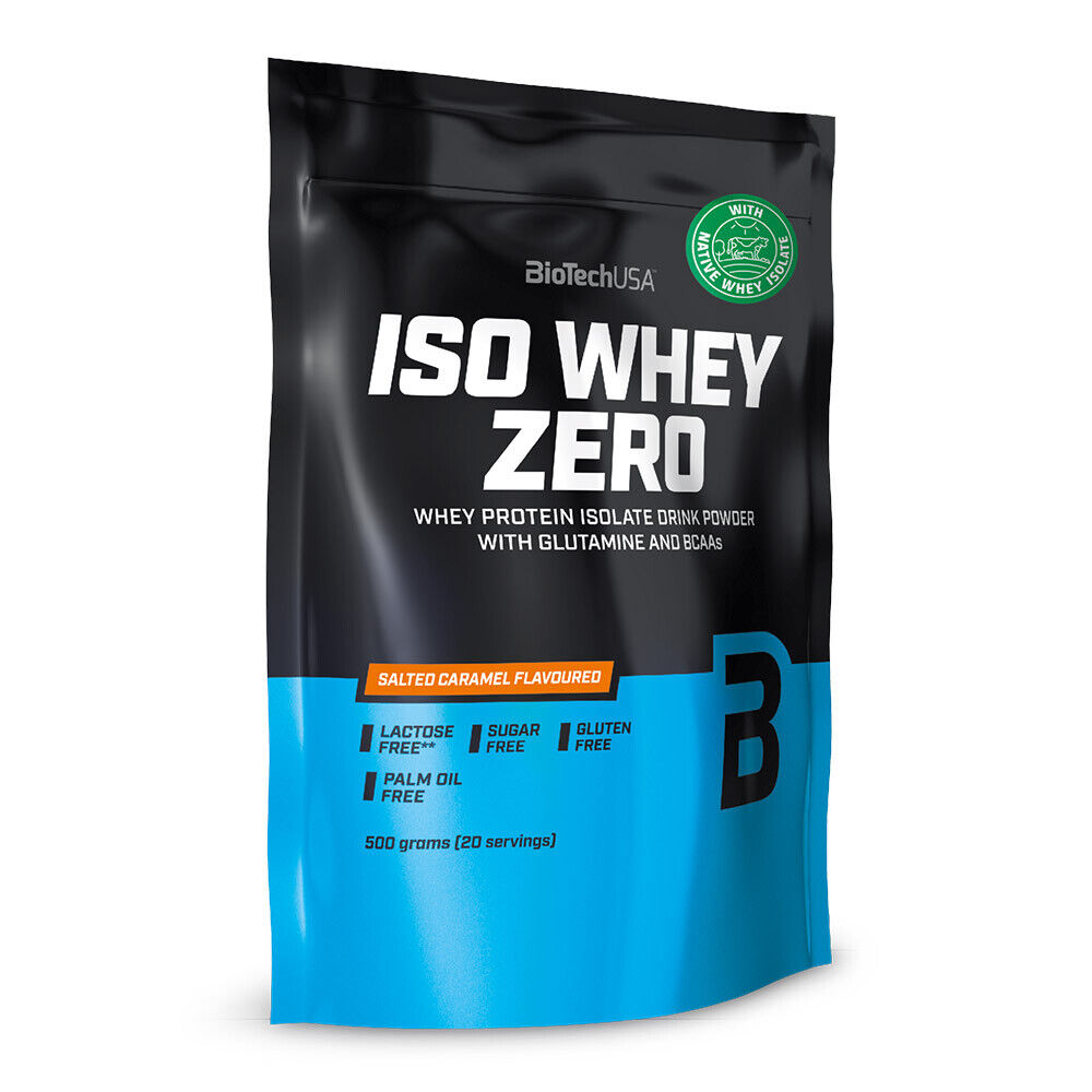 Biotech Iso Whey Zero, 500g, SALTED CARAMEL