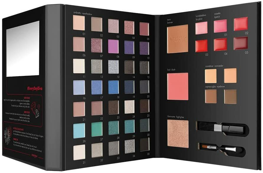 Deborah Trousse Make Up Book Ombretti Rossetti Matita Labbra Vol.3 Toni Freddi